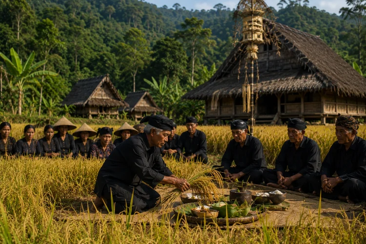 Mipit: Ritual Mengawali Musim Panen Padi di Ciptagelar