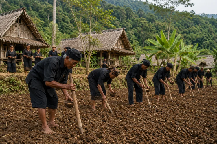 Tradisi Ngaseuk, Awal Penanaman Padi di Kasepuhan Ciptagelar